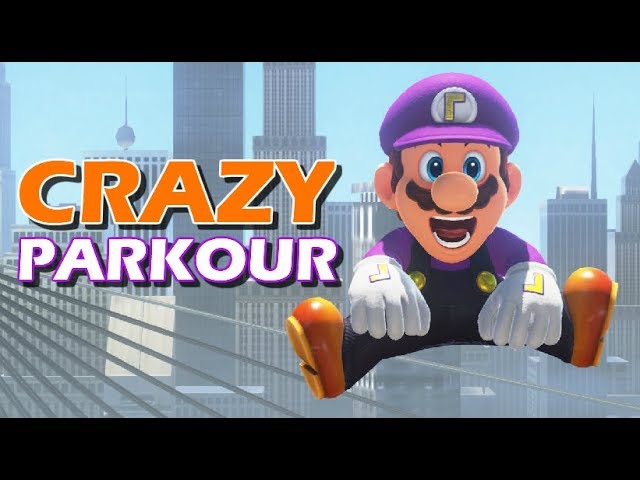 Crazy Parkour - Super Mario Odyssey