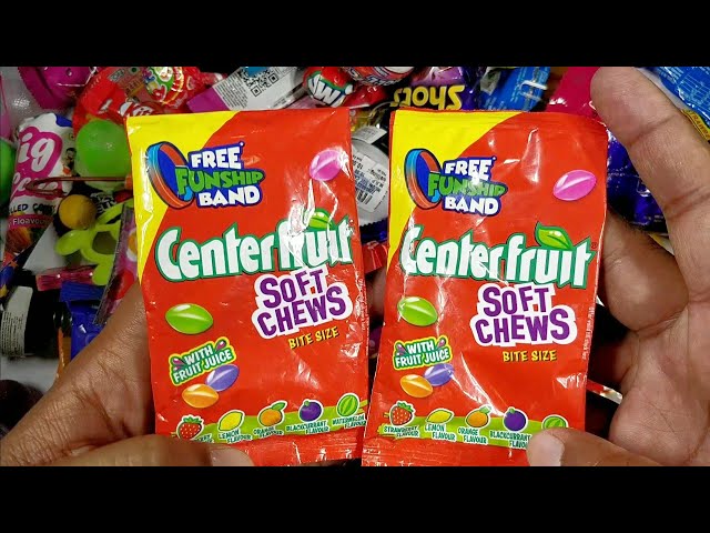 Center Fruit Soft Chews , Fruit Flavoured Chews - ASMR