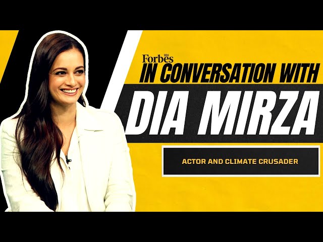 From being absolute climate-deniers, there are more people acknowledging climate change: Dia Mirza