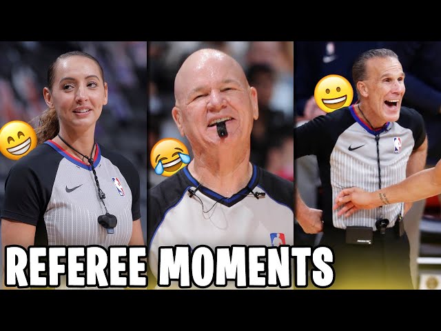 The Funniest Referee Moments in the NBA!