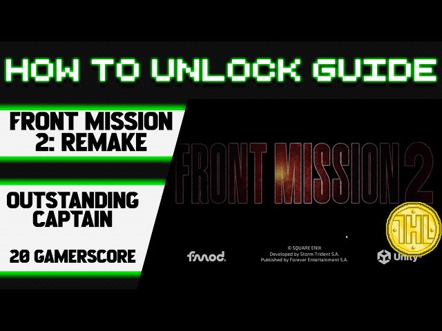FRONT MISSION 2: Remake - OUTSTANDING CAPTAIN Achievement Guide
