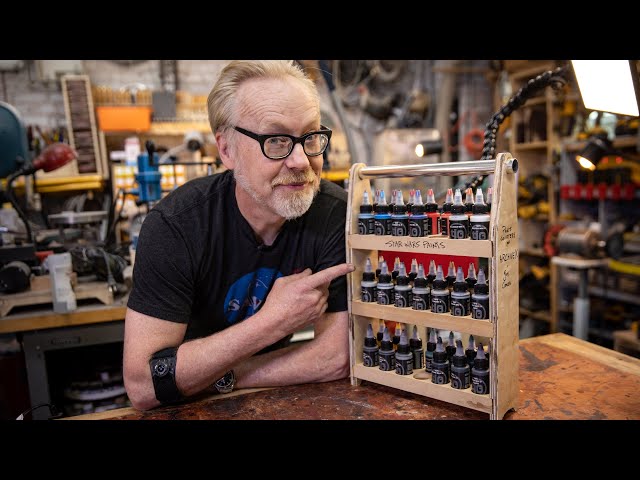 Adam Savage's One Day Builds: Star Wars Acrylic Paints Rack!