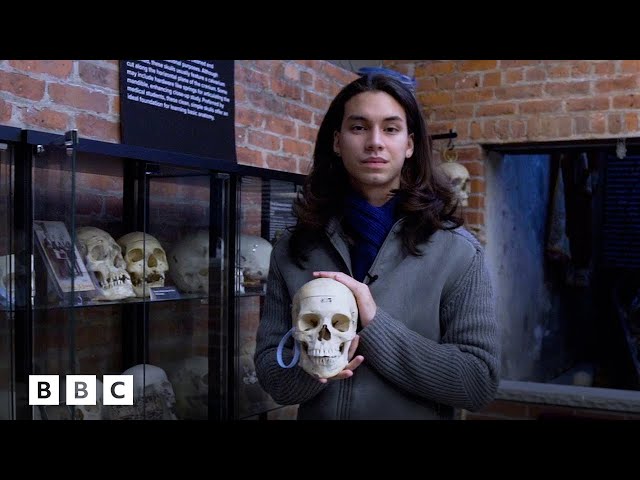 The 24-year-old human bone collector | BBC Global
