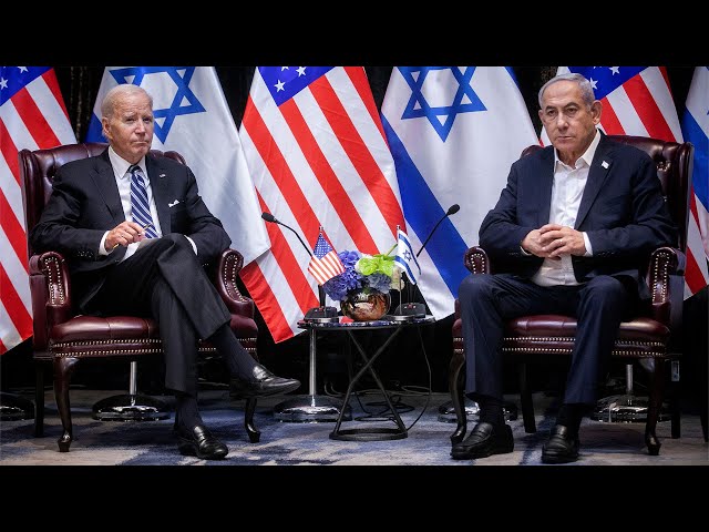 U.S. President Biden calls for 2-state solution, disagreeing with Israeli PM Benjamin Netanyahu