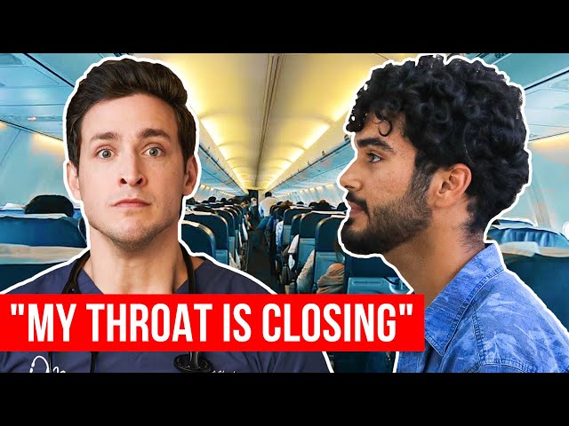 Airplane Medical Emergency | WE COULDN'T LAND! | Wednesday Checkup