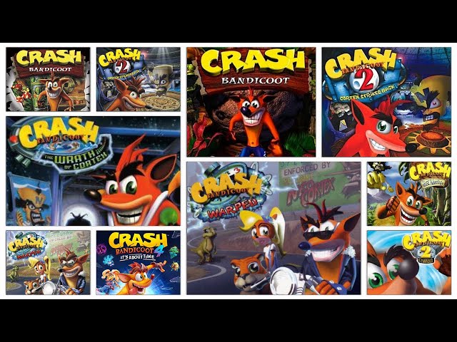 I Speedran 10 Crash Bandicoot Games in a Row!