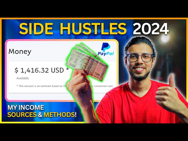 5 REAL Online Side Hustles Anyone Can Do In 2024!
