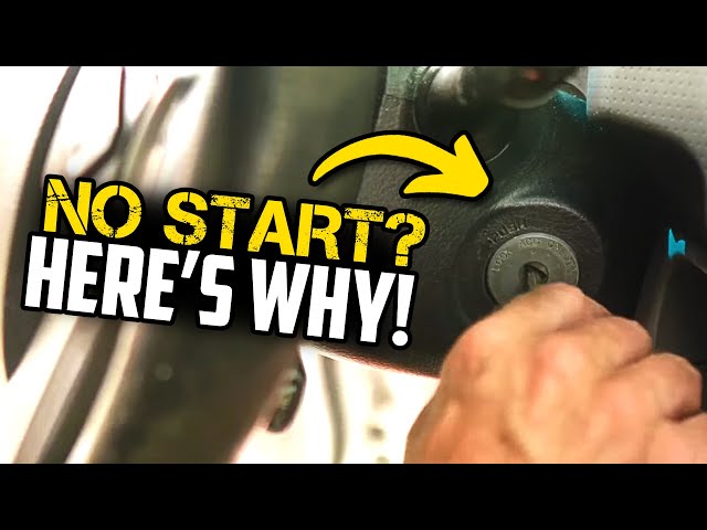 No Start Sounds Explained and How To Fix!