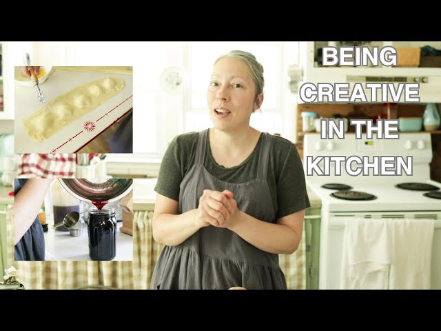 Fun day in the kitchen | SOURDOUGH ravioli | Elderberry syrup