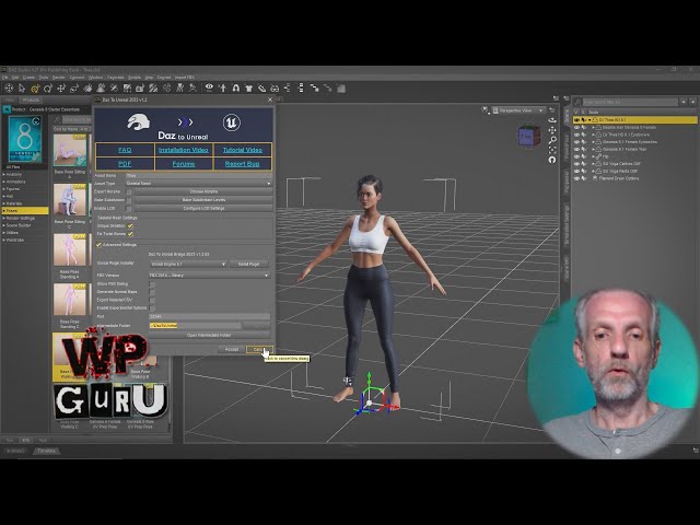 Daz to Unreal:  Re-Import content without Daz Studio 😲