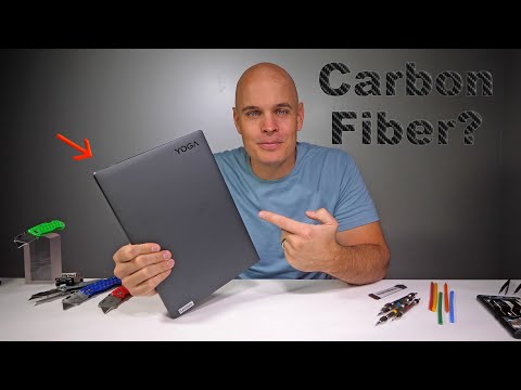 FINALLY a new Laptop! - They say it has Carbon Fiber?...