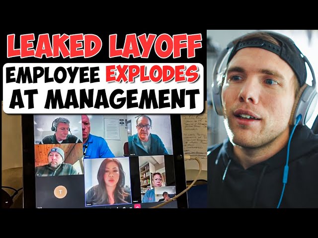 LEAKED LAYOFF VIDEO - SEARS EMPLOYEE EXPLODES AT MANAGEMENT! | #grindreel