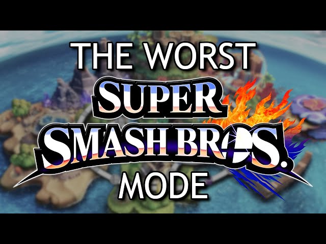 The WORST Smash Bros. Mode Ever