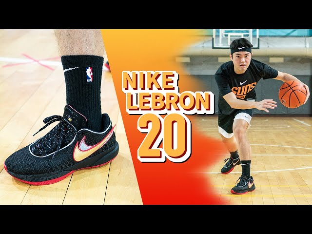 Nike LeBron 20 實戰鞋評 / 退下盔甲的 LeBron 戰靴，全方位的實戰性能！
