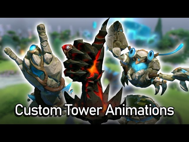 Dota 2 - Custom Tower Special Animations