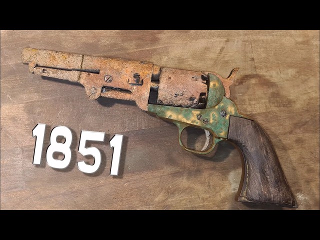 Restoration of a Wild West Revolver (Colt 1851)