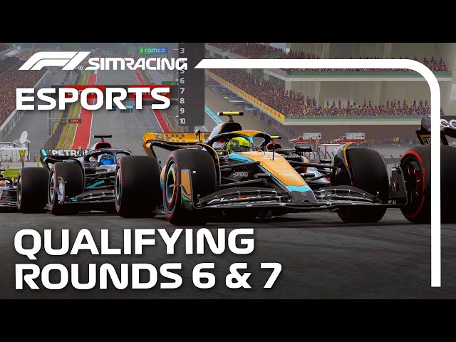 Qualifying I F1 Sim Racing World Championship 2023/2024 I Round 6 & 7 I Zandvoort & Austin