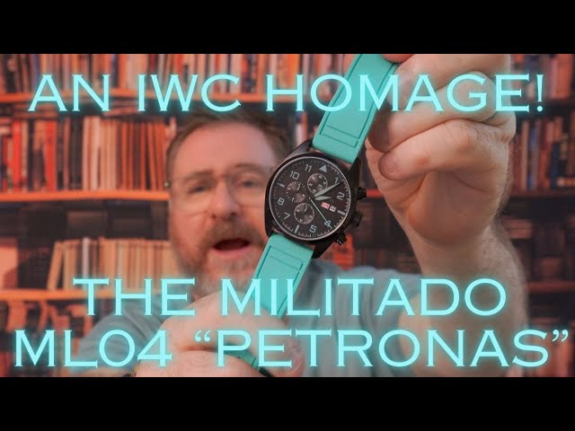 The Militado ML04 - An IWC Petronas Homage Watch