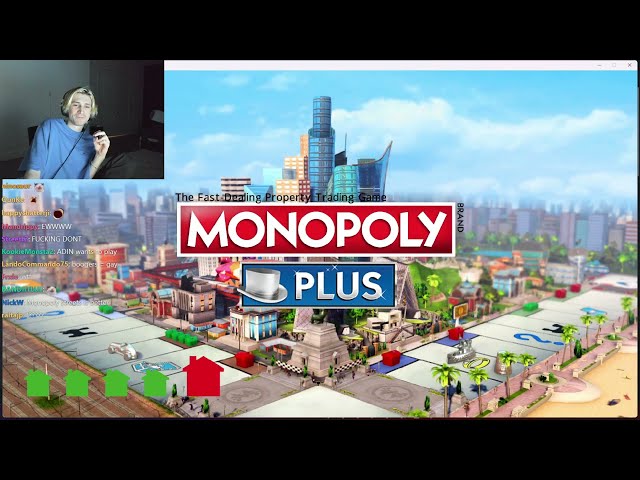 xQc Ruins Friendships Playing Monopoly