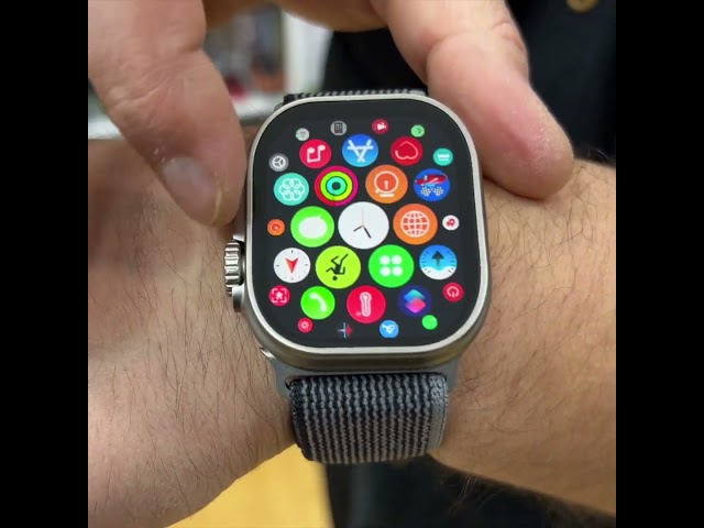 This FAKE Apple Watch can use APPLE LOGO - MT78 ULTRA