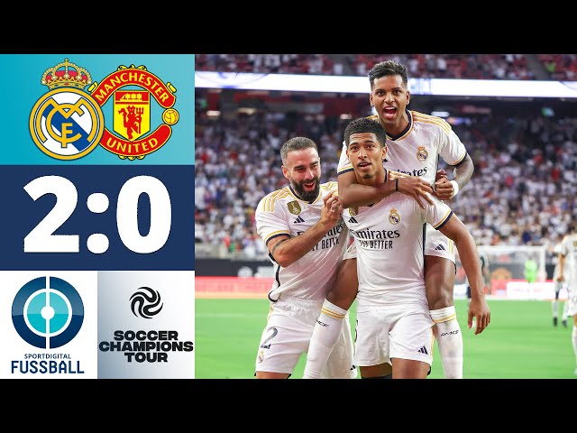 Bellingham-Lupfer & Fallrückzieher von Joselu! Real bezwingt United |Real Madrid - Manchester United