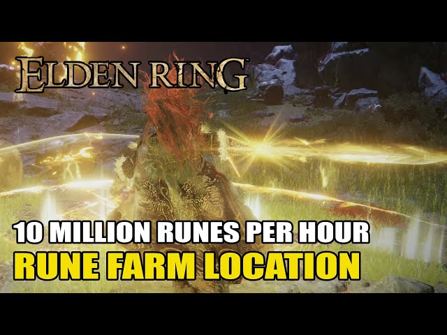 Elden Ring - Easy Rune Farm Location Guide (10 Million Runes Per Hour)