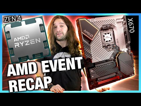 AMD's 5+GHz 16-Core Zen 4 CPUs, X670 & B650, Ryzen 7000 & 6000, & AM5