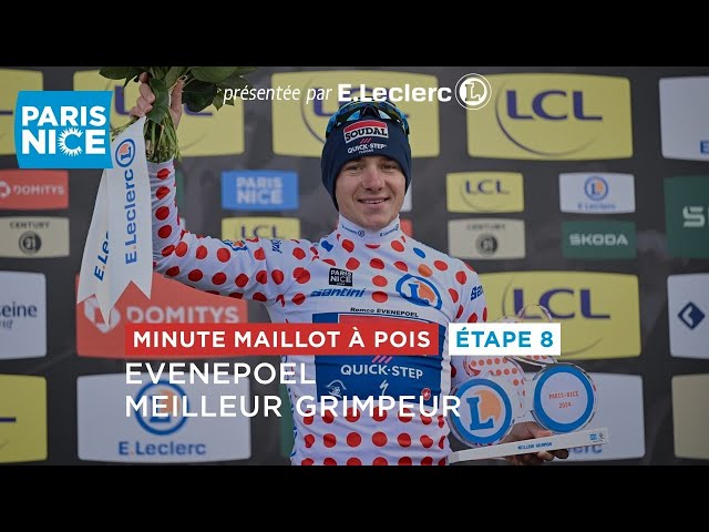 E.Leclerc Polka Dot Jersey Minute - Stage 8 - Paris-Nice 2024