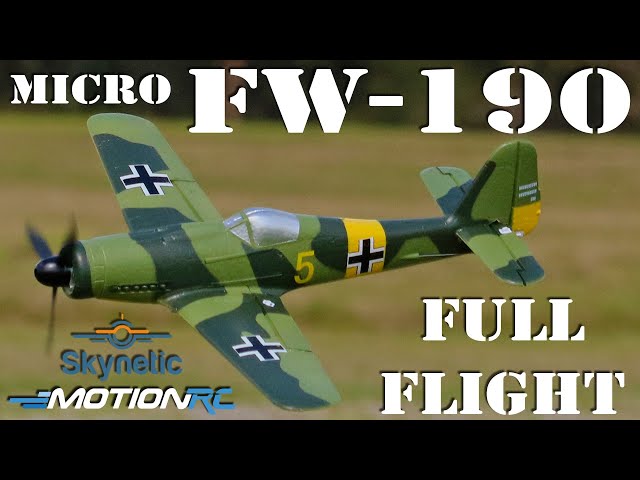 Skynetic Micro FW-190 Full Flight | Motion RC