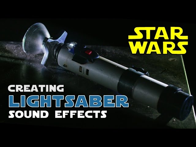 How to create STAR WARS Lightsaber sound effects | Shanks FX | PBS Digital Studios