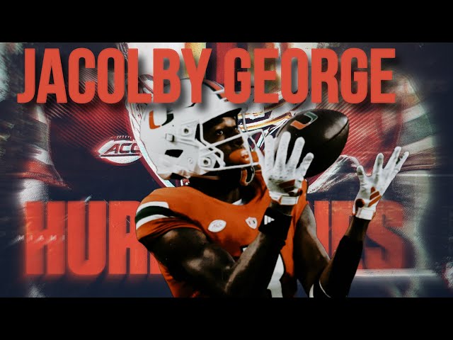 Jacolby George 🔥 Top ACC WR Highlights