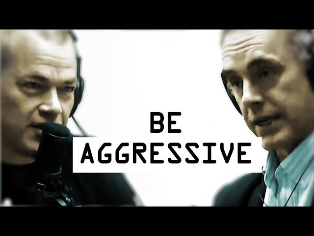 Being Aggressive Overcomes Fear - Jocko Willink and Jordan Peterson
