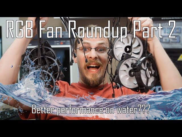 Addressable RGB Fan Shootout Part 2 - What happens when you watercool?
