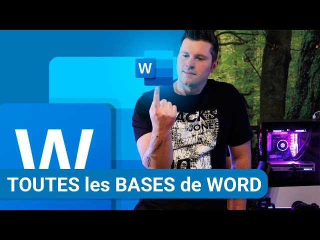 MEGA TUTO : Les BASES de WORD - 2H de formation gratuite pour débutant sur Microsoft Word 2024 !
