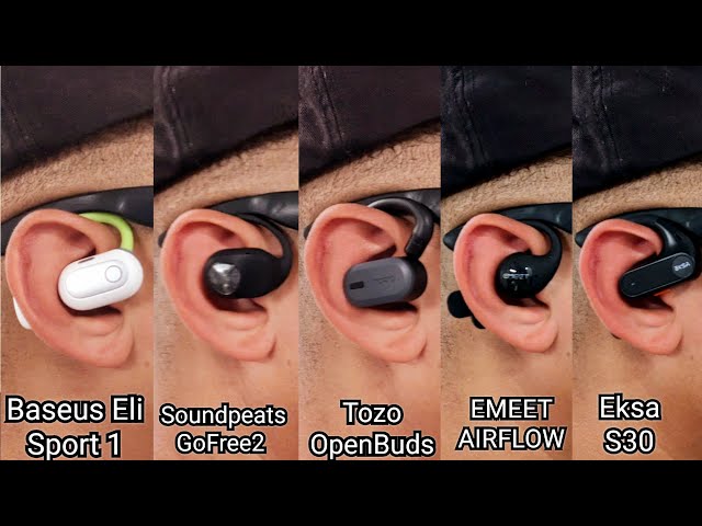 Best Open Ear Headphones | Heavy BASS in 2024!