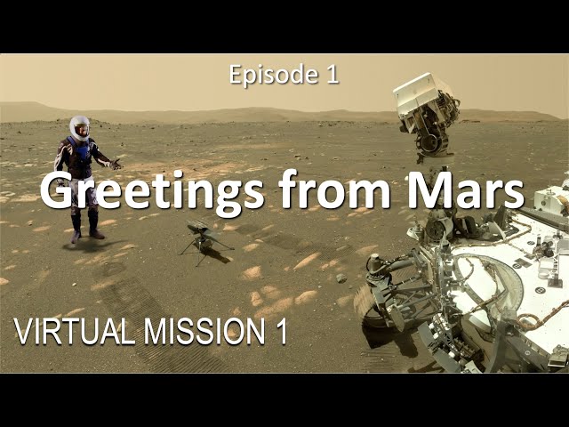 Mars Guy meets the Mars helicopter