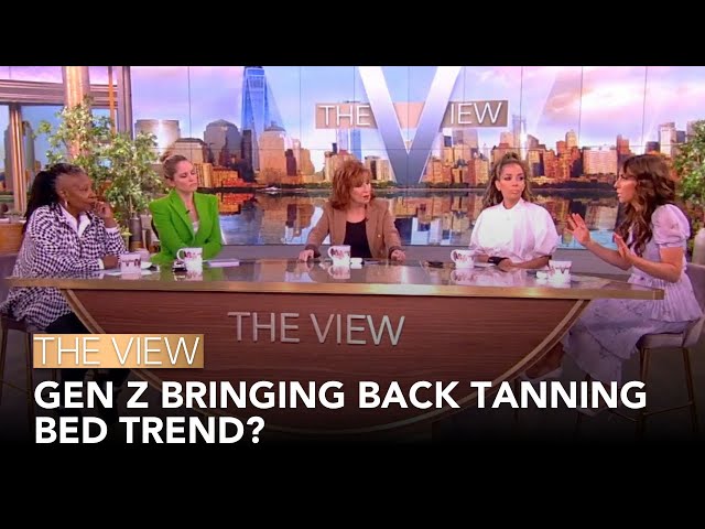 Gen Z Bringing Back Tanning Bed Trend? | The View