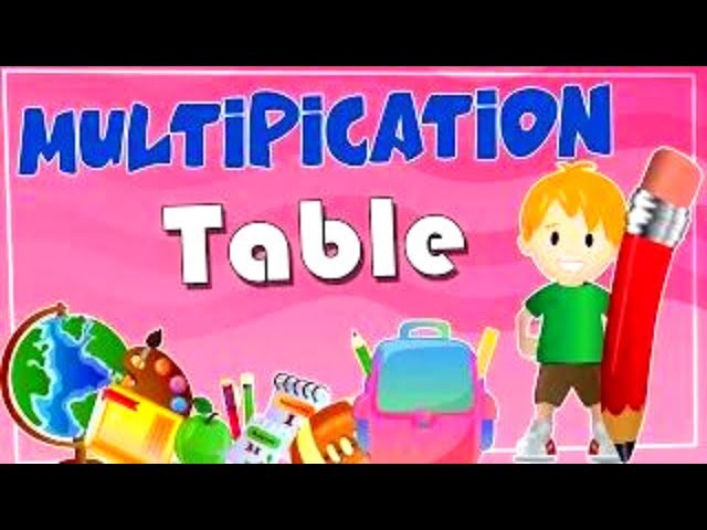 Multiplication Tables For Beginners 2 to 15 | Maths Tables For Beginners | Tables 2 to 15