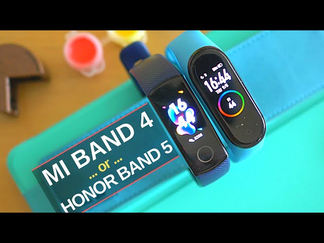 Xiaomi Mi Band 4 vs Honor Band 5: The Best Budget Fitness Trackers of 2019
