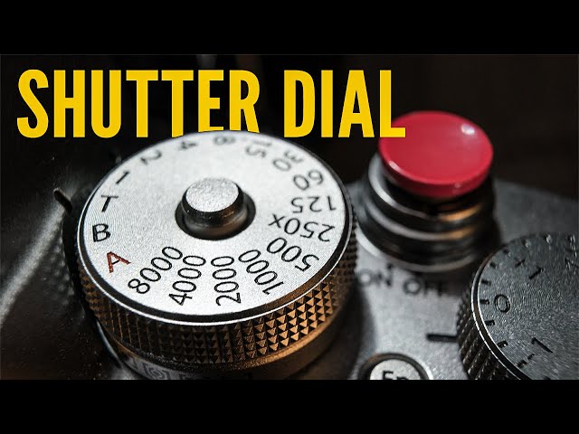 Fujifilm Shutter Speed Dial