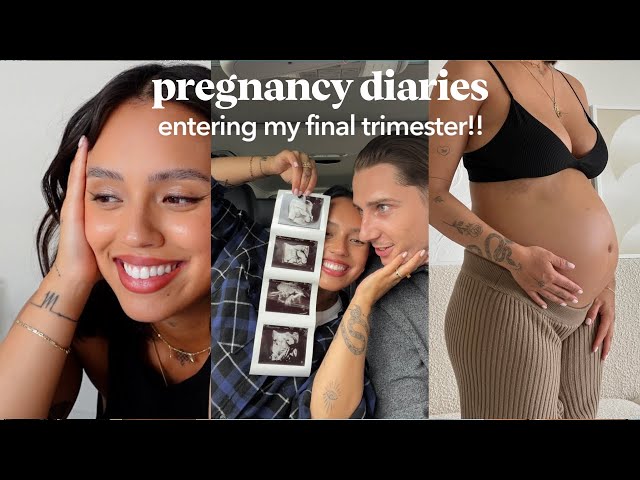telling you about the new house!! seeing our baby in 3D, magazine shoot with the bump | vlog
