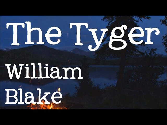 The Tyger by William Blake: Tiger, tiger burning bright - Classic Poems for Kids, FreeSchool