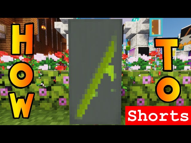 Here's How to Make this Bamboo Banner Design in Minecraft! - Tutorial
