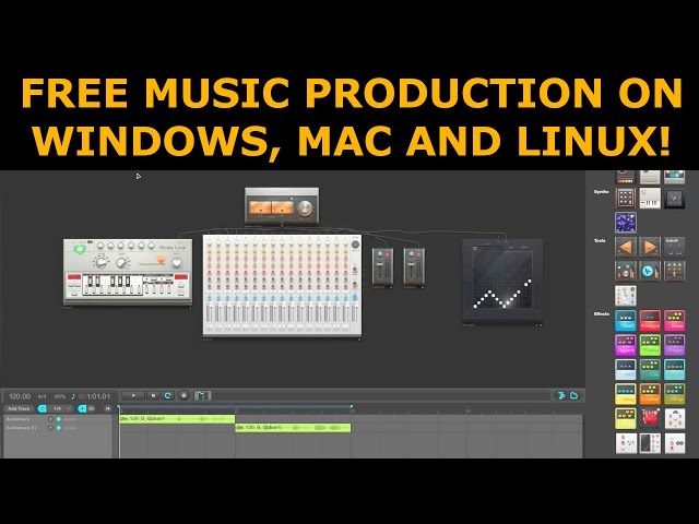 Free Music Production Tool For Windows / Mac / Linux - audiotool.com