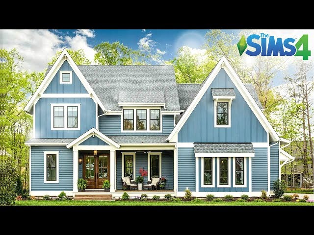 CURB APPEAL EP 1: PINTEREST RECREATION ~ Sims 4 Speed Build