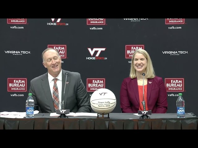 WBB: Megan Duffy introductory press conference