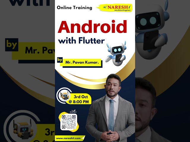 Master Android Development with Flutter Training | NareshIT