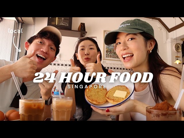 24 Hour Singaporean Food with a local