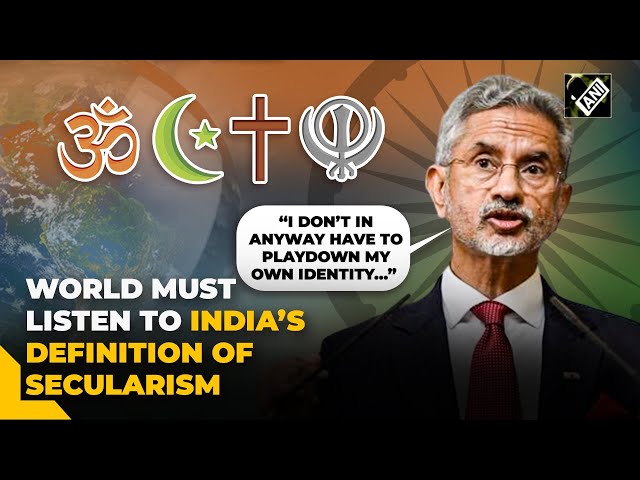 “I have pride in mine…” EAM Jaishankar’s definition of ‘secularism’ will make every Indian proud