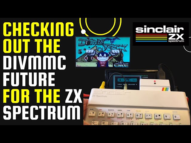 Discover the Coolest Retro Gaming Device for ZX Spectrum: DIVMMC Future!